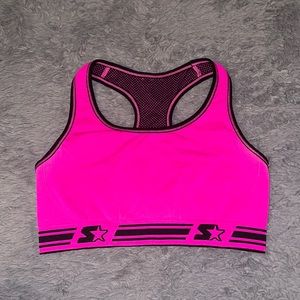 Starter Neon Pink Sports Bra (SM)